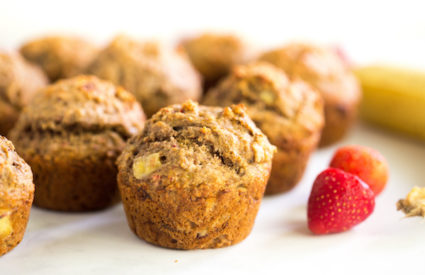 Strawberry Banana Muffins